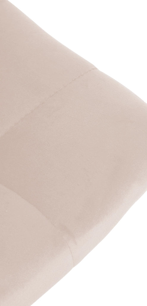 Sgabello Jerry Velvet Beige,nero