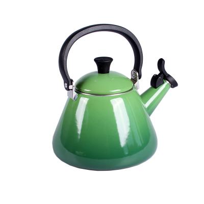 Le creuset kettle kone 1,6l bamboo green (40101024080000) - 159069