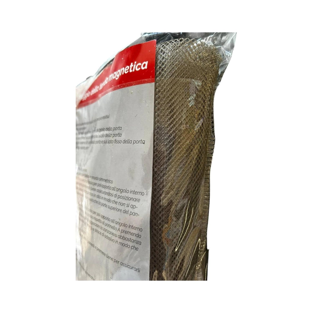 ZANZARIERA CON CHIUSURA MAGNETICA 120x250CM GRIGIA