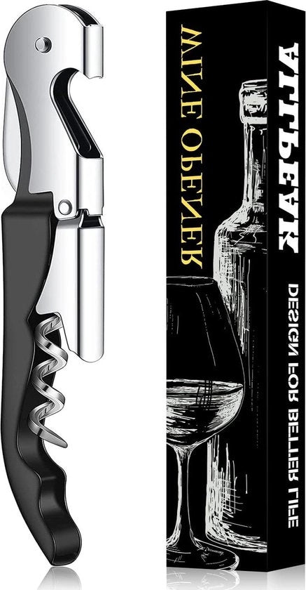 Corkscrew professionale per vino - nero, uncorking wine opener professionale set di utensili da tavola - 1 pezzo uncorking wine opener
