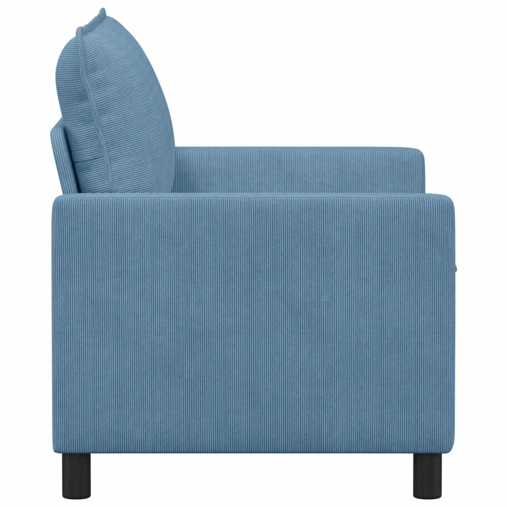 Divano Blu 126 x 81 x 87,5 cm Tessuto