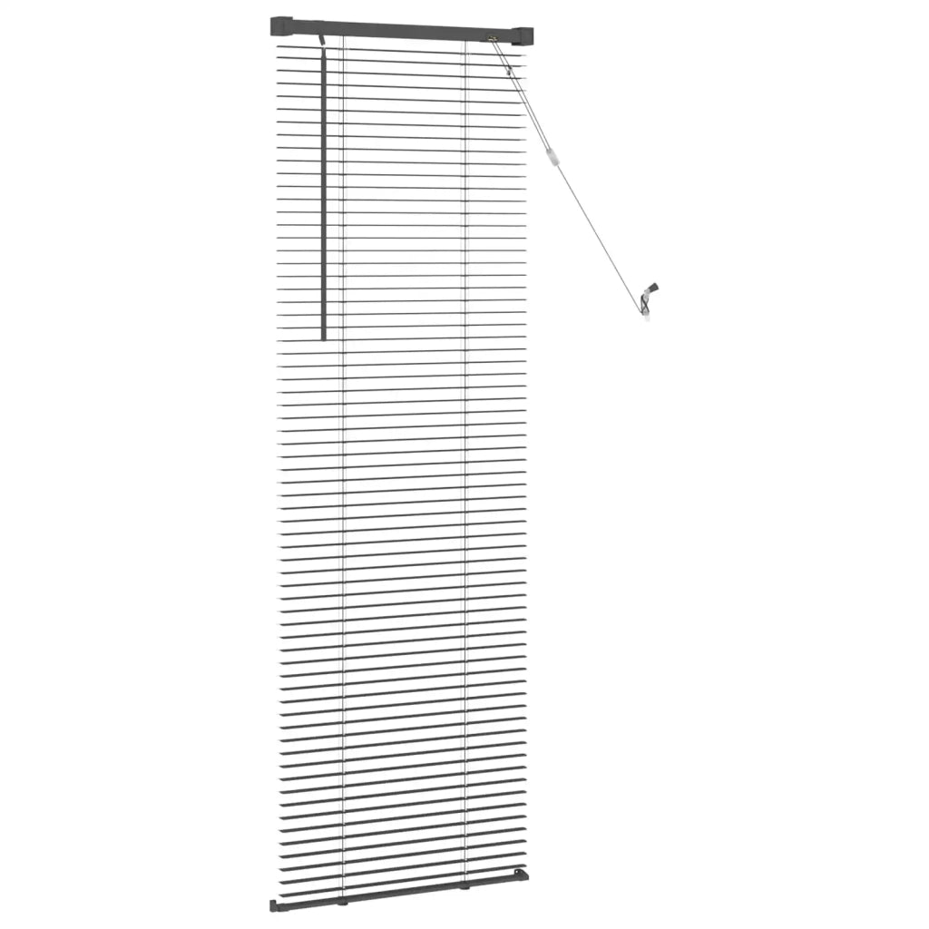 Tenda Veneziana Grigio Argento 150 x 60 cm 25 mm PVC