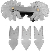 Set di Misurazione a Filo in Acciaio Inossidabile - Precise Misurazioni Metriche/Imperiali - 60/55 Gradi Centimetri - Disegno Ergonomico - Duraturo e Affidabile - Misuratore a Filo a Boccole