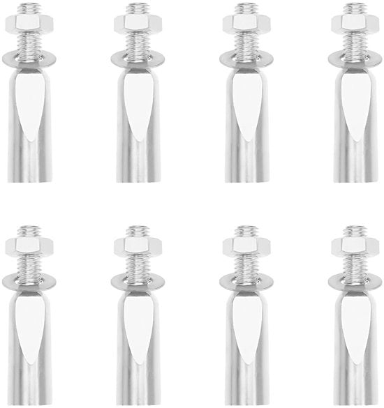 Pennelli da bicicletta Split 42mm - Diametro 9.5mm - 8 pezzi