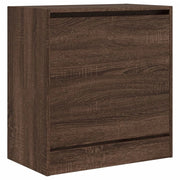 Scarpiera mobiletto portascarpe mobile per ingresso/corridoio/soggiorno 60 x 34 x 63,5 cm legno ingegnerizzato marrone 02_0021640