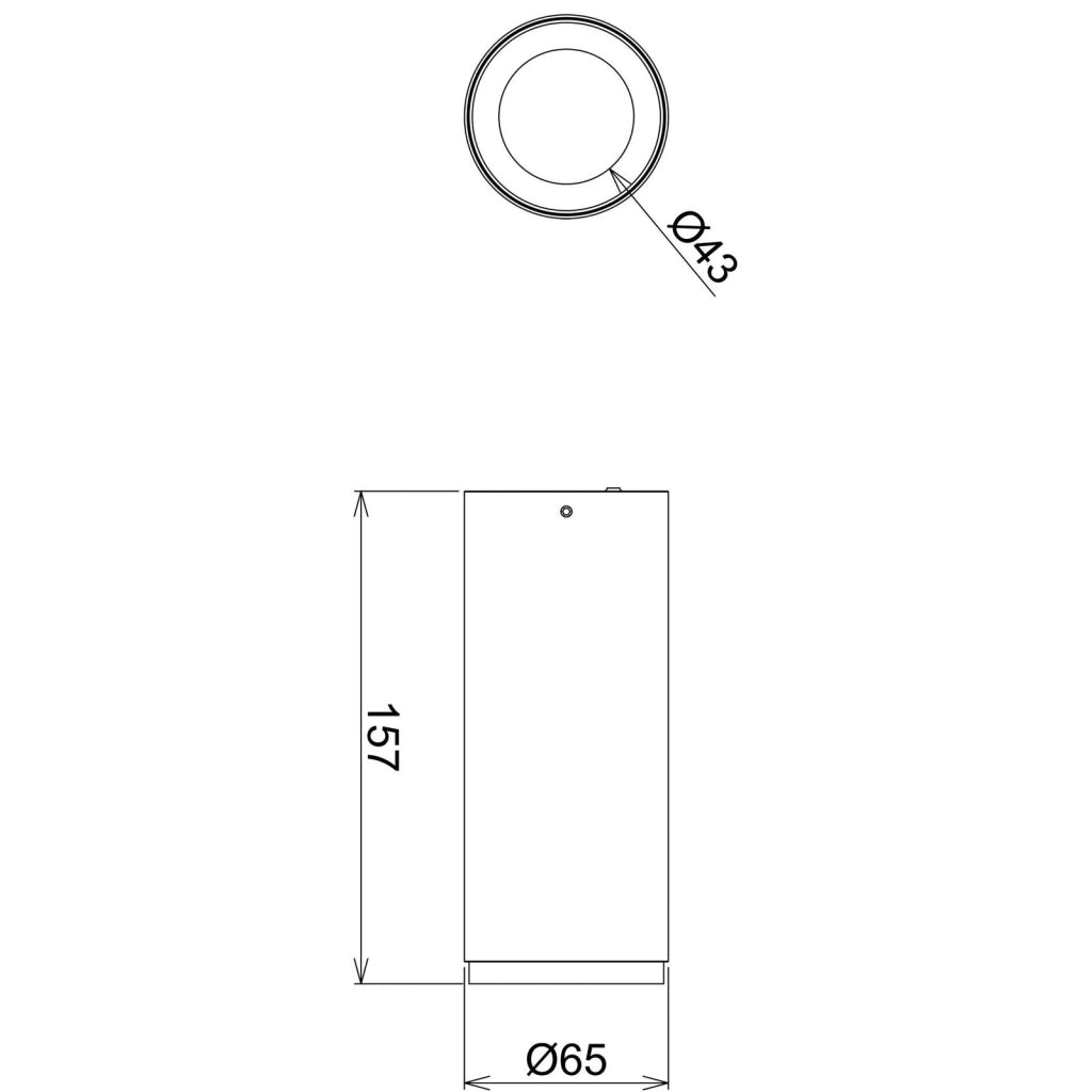 LUCEA DTW Faretto soffitto plafoniera LED 10W dimmerabile da 1800K a 2700K luce interni vetrina negozio cucina moderna RA90 BIANCO