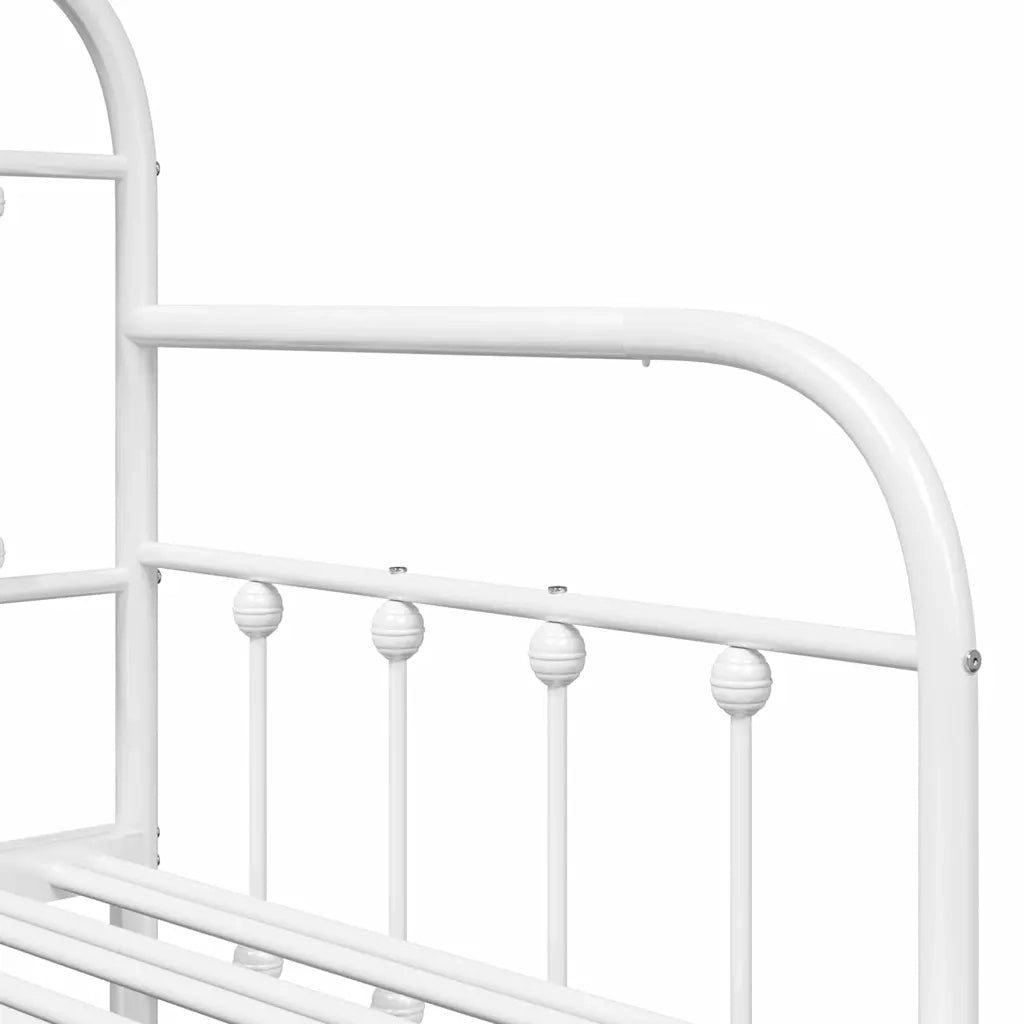 Struttura per letto di giorno-Giroletto Bianco 75 x 190 cm 584777