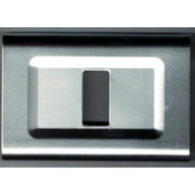 Trade Shop - Placchette Placche In Abs Serie Magic Elite Bticino Compatibili Color Copriprese - Argento -4 Fori     -