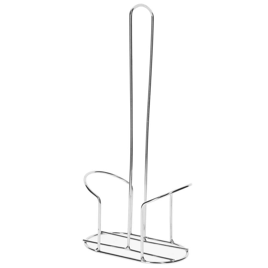 Bottiglie in acciaio inox e vetro per olio e aceto, 2 x 320 ml, con supporto solido Argento Cheffinger