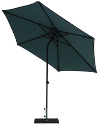 Ombrellone da Giardino Ø3 m Palo Ø38 mm in Alluminio Tessuto Dralon Acrilico Border Aguademar