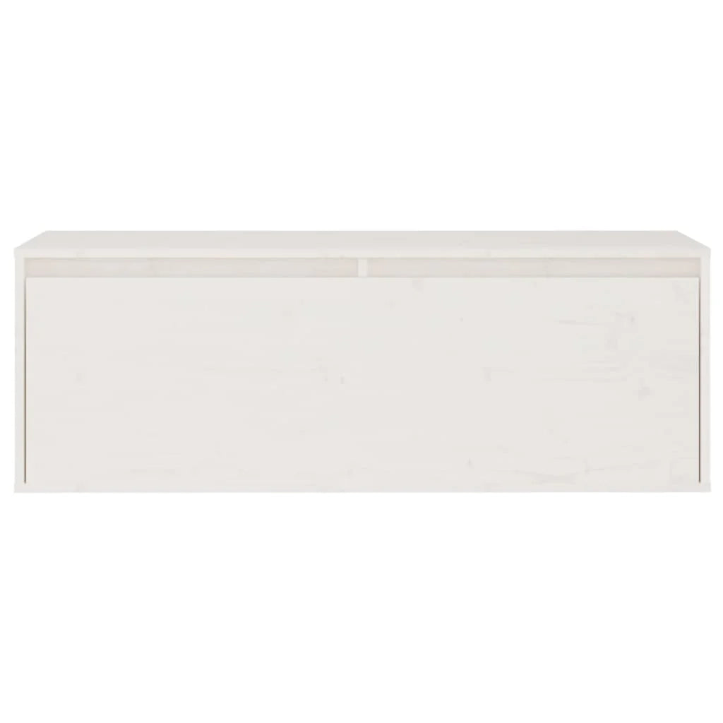 Mobile TV multimediale scaffale TV credenza mobile TV sala da pranzo soggiorno camera da letto 3 pezzi legno massello di pino bianco 02_0028670