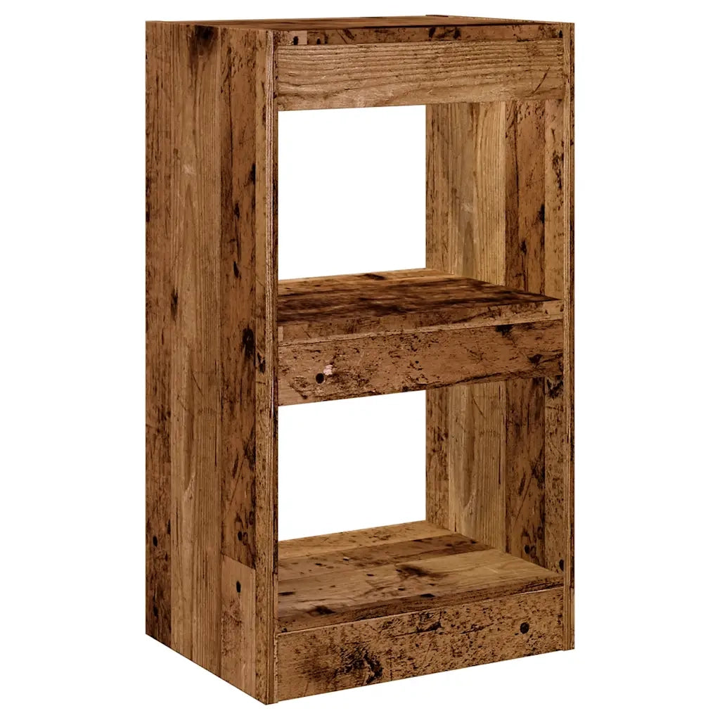 Libreria/Divisorio in Legno Vecchio 40x30x72 cm