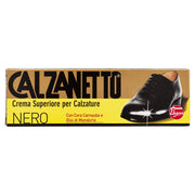 Crema Lucida Scarpe Ebano Superiore Colore Nero 6 Pezzi