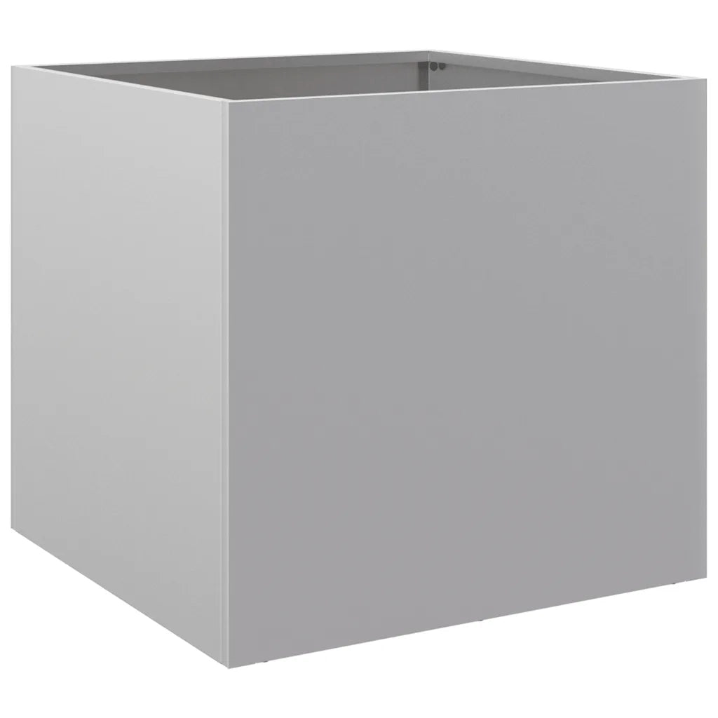 Fioriera Argento 49x47x46 cm in Acciaio Zincato 841569