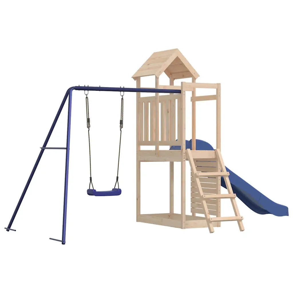 Set da Gioco da Esterno in Legno Massello di Pinocod mxl 78719