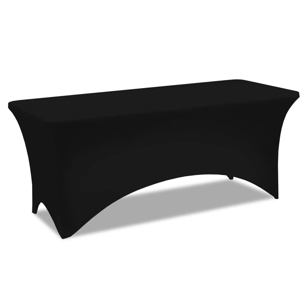 IDMarket - Copertura nero per tavolo pieghevole 180 cm