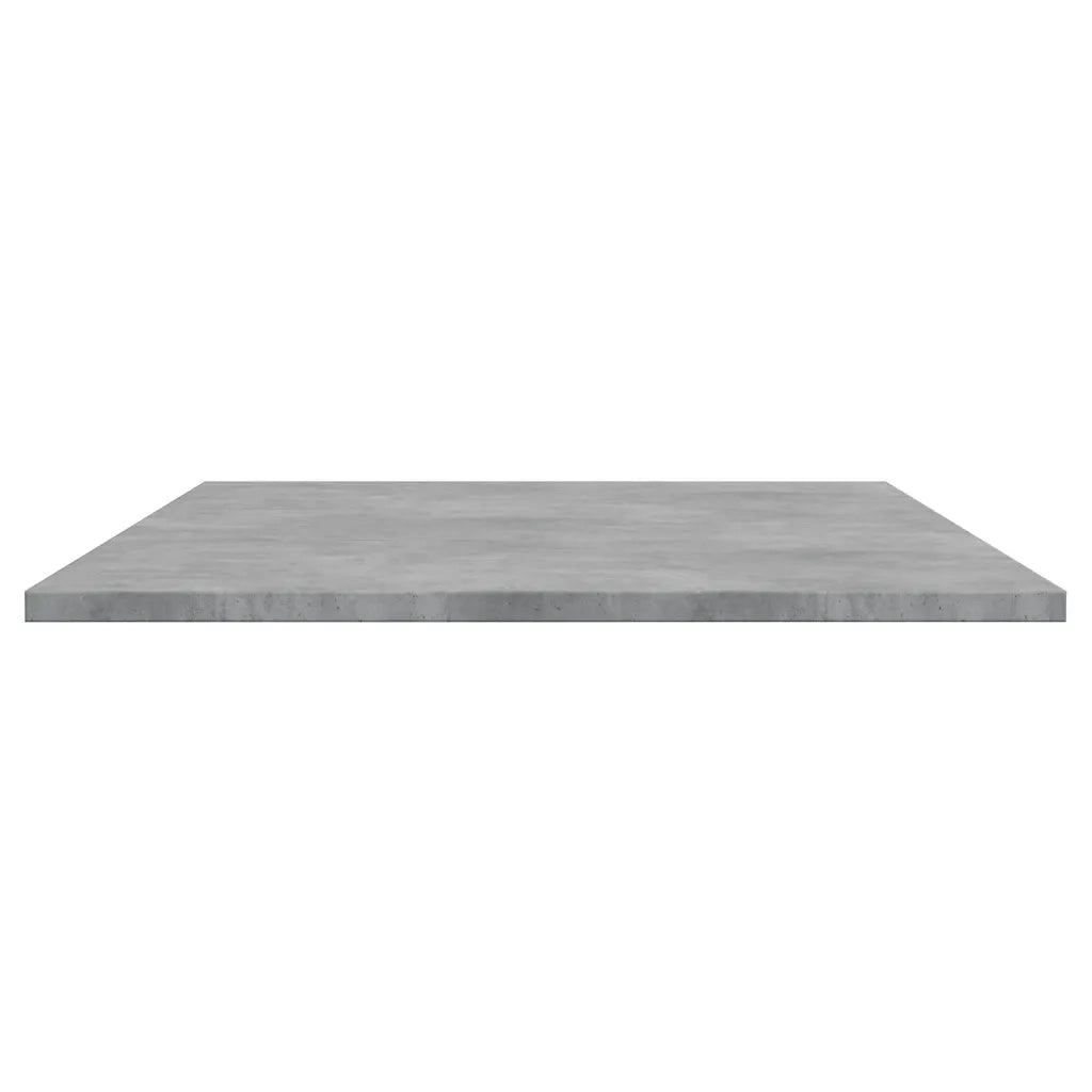 Ripiani Libreria 4pz Grigio Cemento 100x50x1,5cm Multistrato 805422