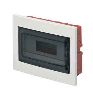 CENTRALINO INCASSO IP40 BIANCO 12 MOD PORTA FUME- 1,0 pz