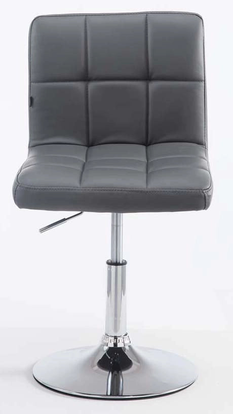 Set 2 Sedie Lounge Palma V2 in similpelle grigio