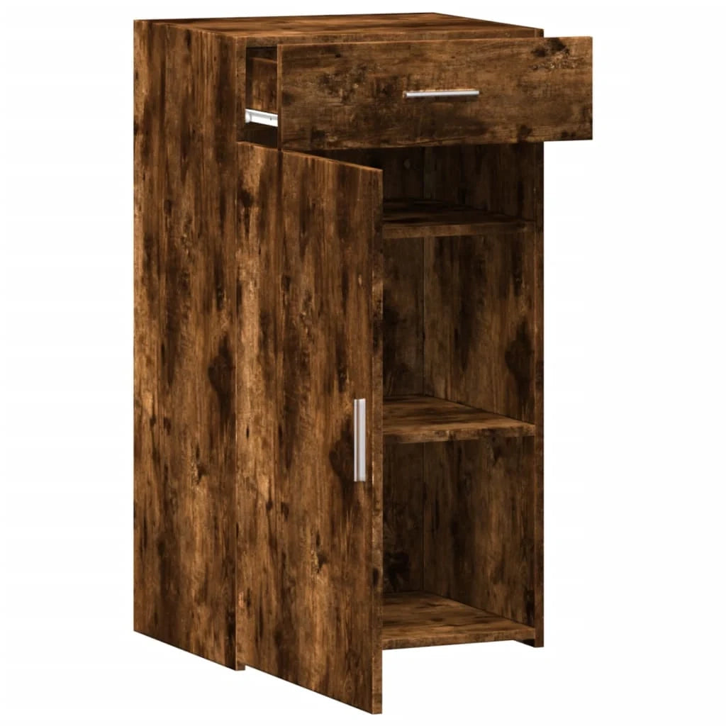 Buffet credenza cassettiera armadio mobile contenitore organizer per cucina soggiorno salotto 50 x 42,5 x 93 cm legno ingegnerizzato marrone 02_0030952