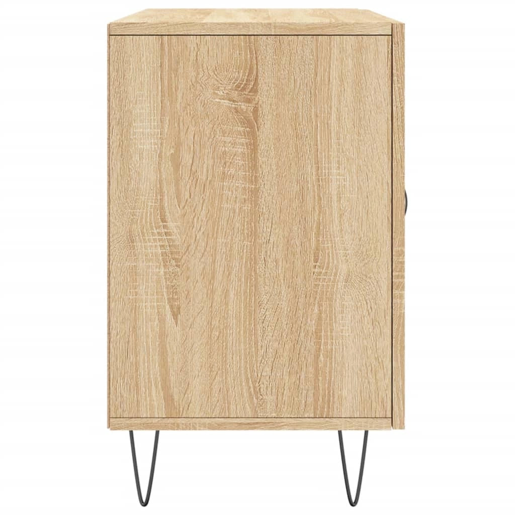 Buffet credenza cassettiera armadio mobile contenitore organizer cucina soggiorno rovere Sonoma 100 x 36 x 60 cm legno ingegnerizzato marrone 02_0031471