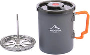 Camping Koffiezetter con Finestra a Vetro e Funzione Termica