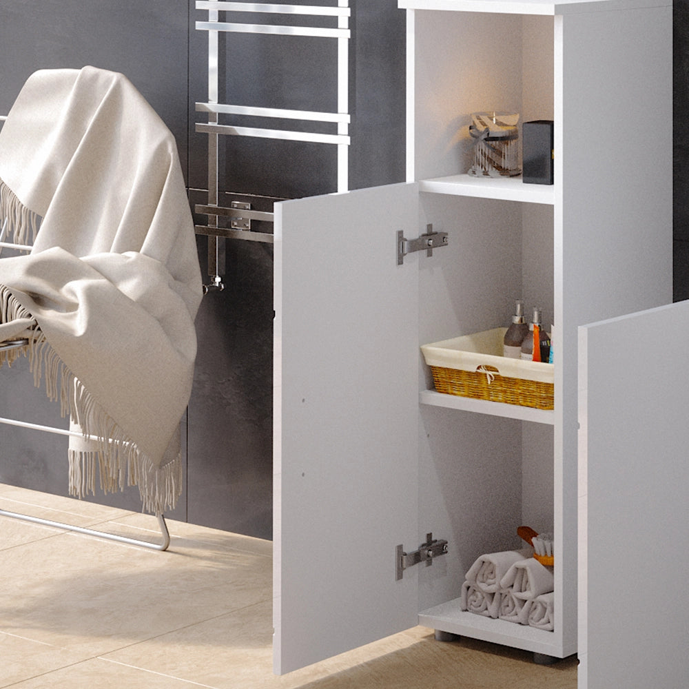 Mobiletto bagno Irma Bianco lucido 30 x 95 cm Vicco