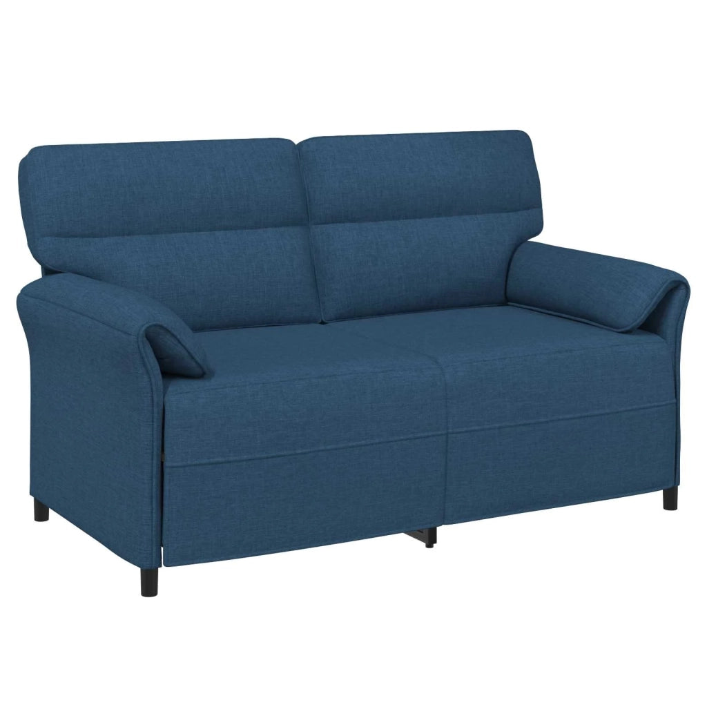 Set di divani 2 pz Blu Tessuto 3424865