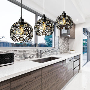 Lampada Pensile Palla Cristallo App206