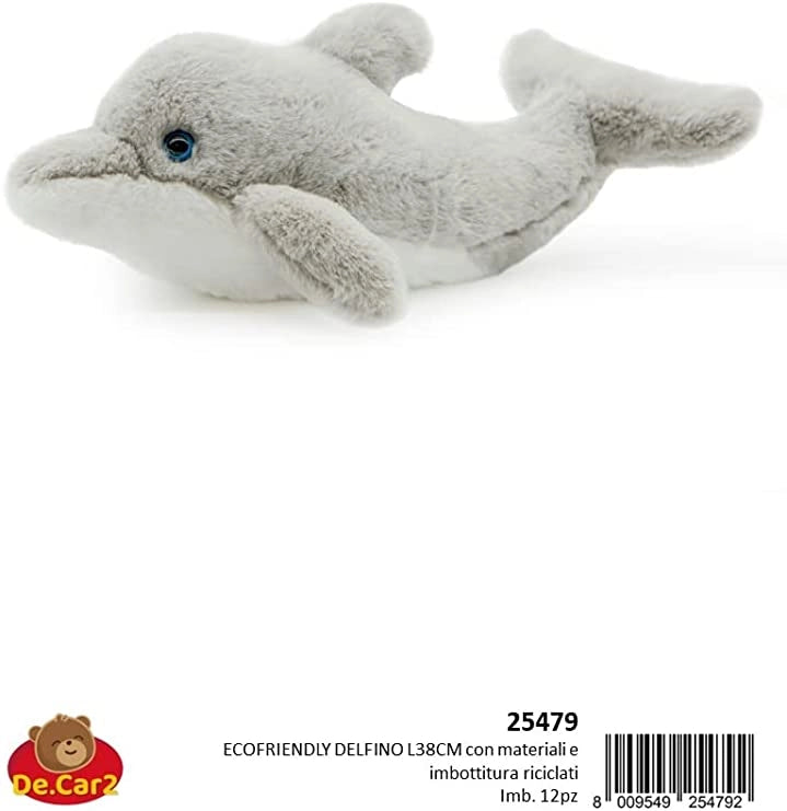 Peluche Giocattolo Morbido e Coccoloso per Bambini Collezione Animali Safari e Animali Marini Peluche, Perfetto per i Ba