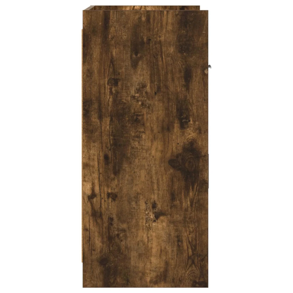 Credenza Rovere Fumo 75 x 36 x 80 cm Legno ingegnerizzato 8011119