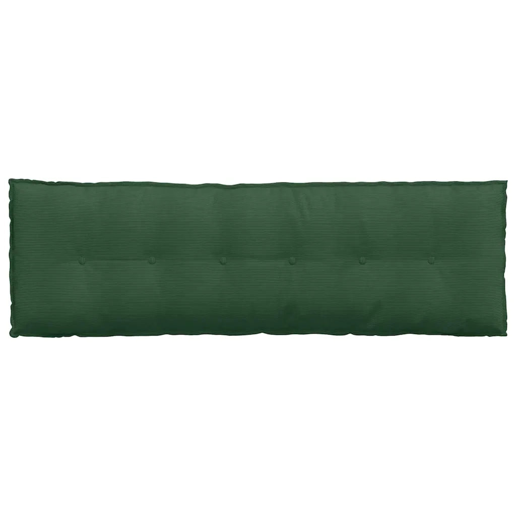 Cuscino per Schiena Verde Giungla 160 x 50 cm Tessuto in Cords 42014913