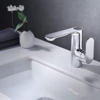 Rubinetto Da Lavabo Rea Mils Lcd Chrom Low
