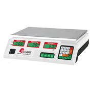 BILANCIA DIGITALE 35 kg PIATTO IN FERRO 34×23 cm BATTERIA RICARICABILE