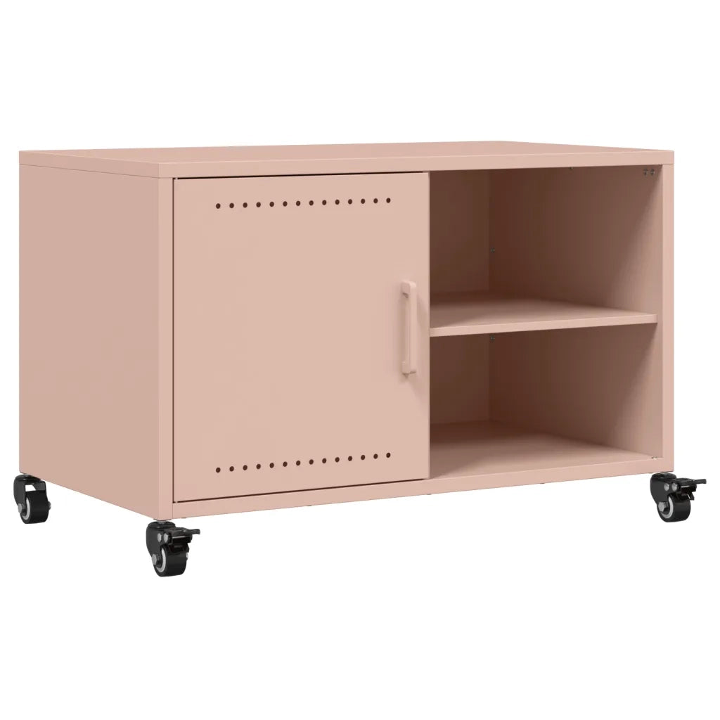 Mobile TV Rosa 68x39x43,5 cm in Acciaio 846669