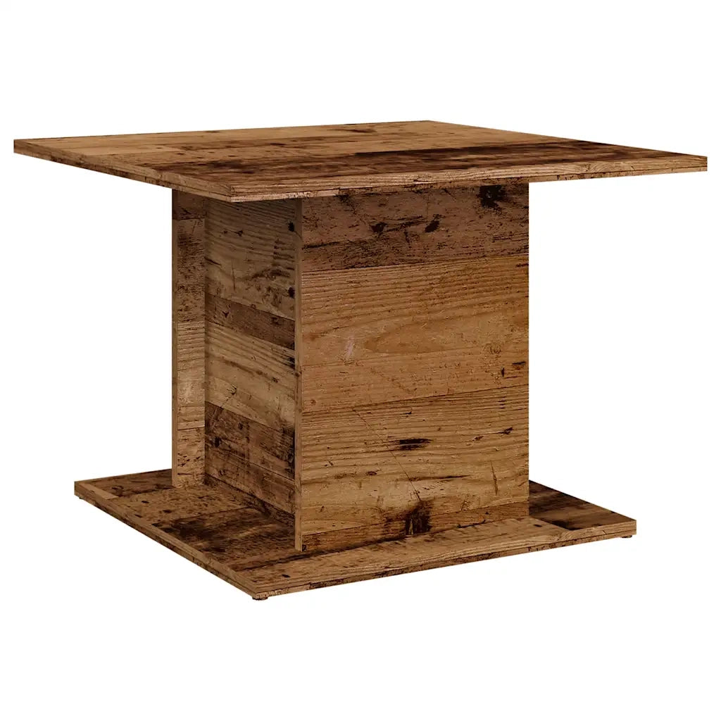 vidaXL Tavolino da Salotto Legno Antico 55,5x55,5x40 cm in Truciolato