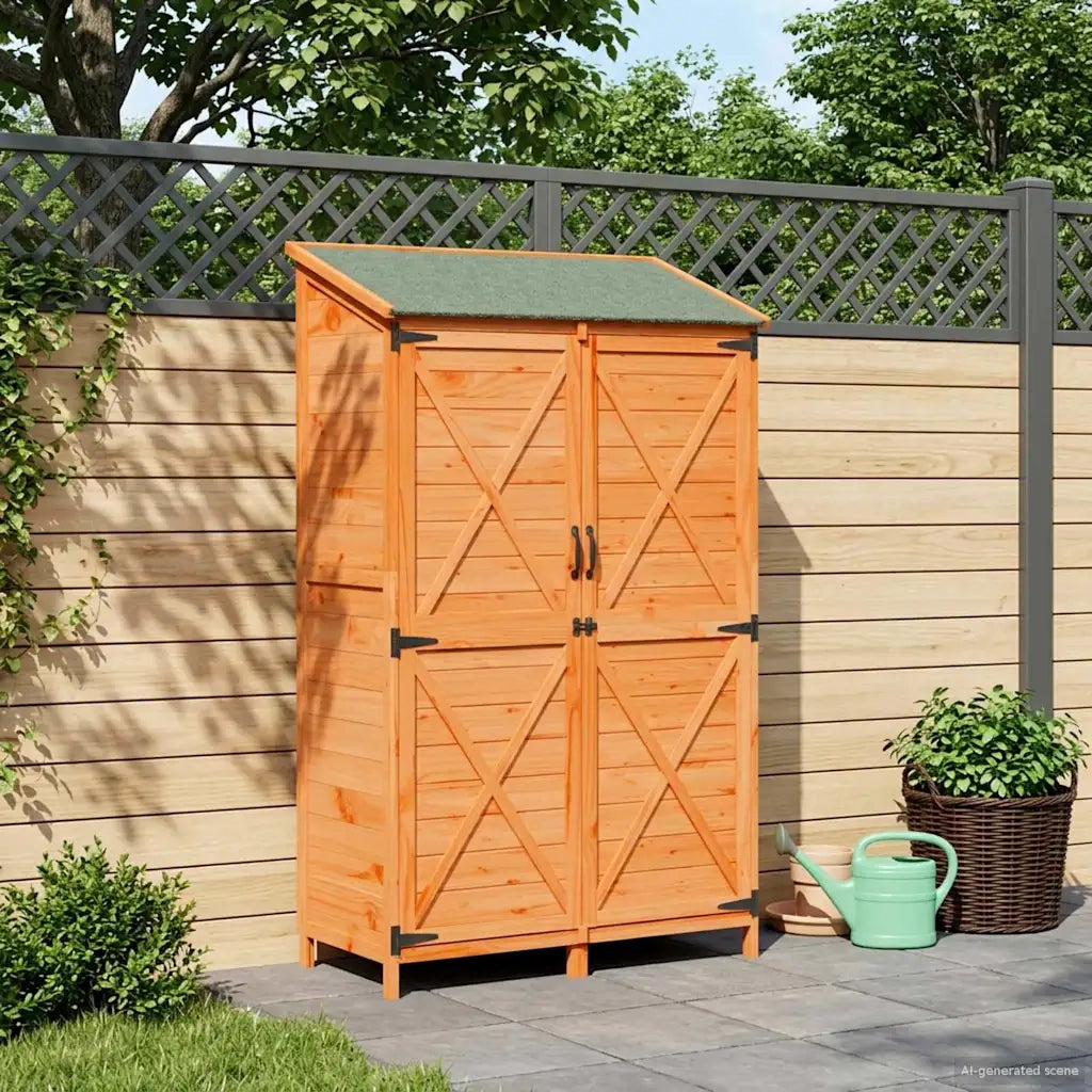 Capanno da Giardino Marrone 106 x 56 x 176,5 cm 42033483