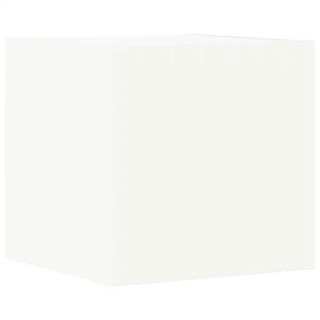 Set Mobili Porta TV 10 pz Bianco in Legno Multistrato 3078724