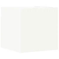 Set Mobili Porta TV 10 pz Bianco in Legno Multistrato 3078724