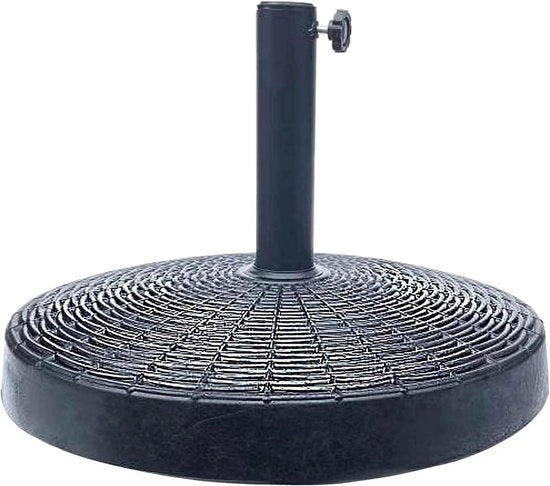 Base per Ombrello Nero - solida e duratura base per ombrello

Modello: PB-1234
Materiali: Acciaio inossidabile
Dimensioni: 40 x 40 cm
Peso: 2,5 kg