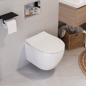 Vaso Wc Carlo Flat Mini Rimless + Carlo Mini