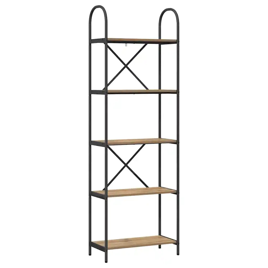 Libreria Rovere artigianale 60 x 30 x 183 cm Legno multistrato 879910