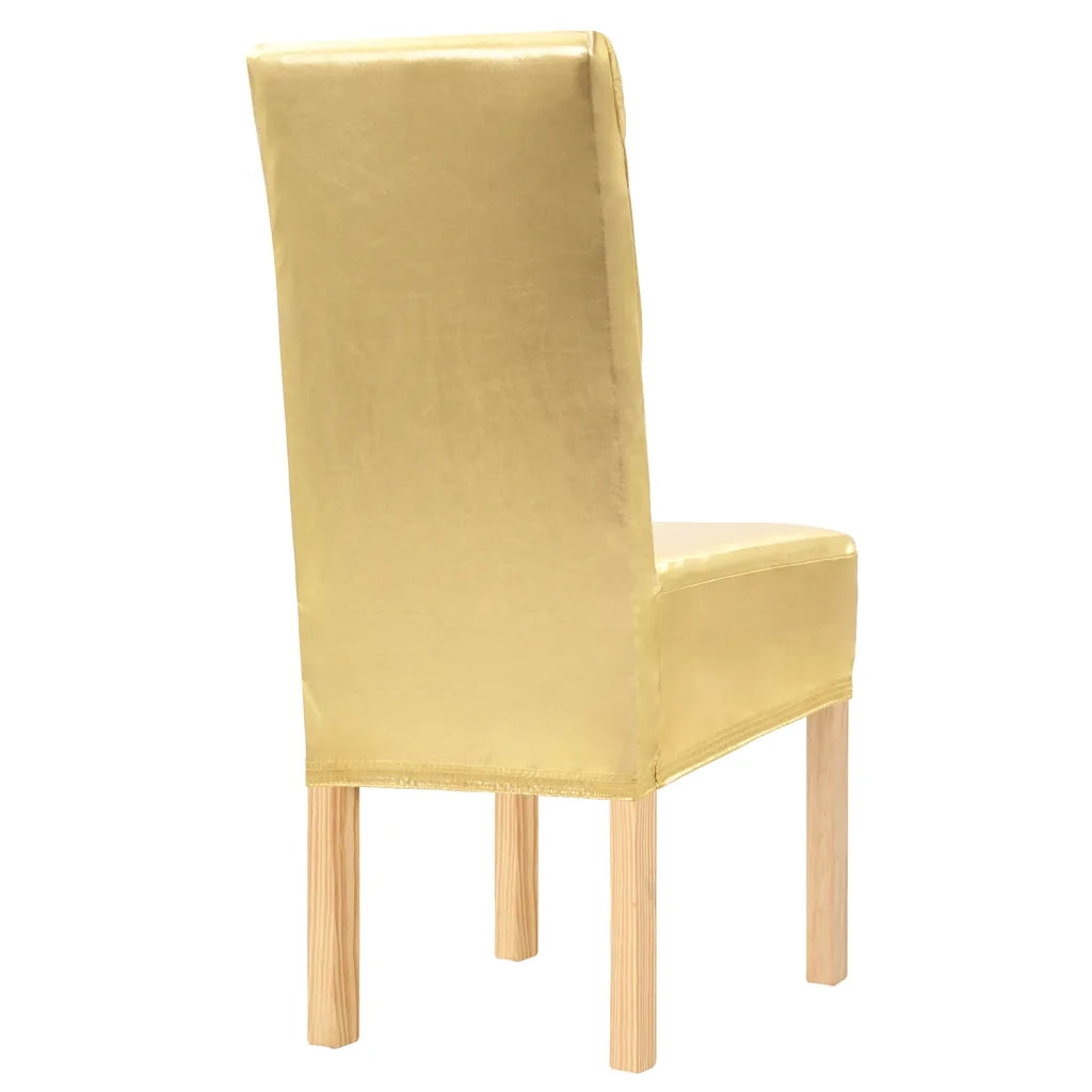 Coprisedia 6 pz in Elasticizzato Oro CFW6353478