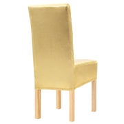 Coprisedia 6 pz in Elasticizzato Oro CFW6353478