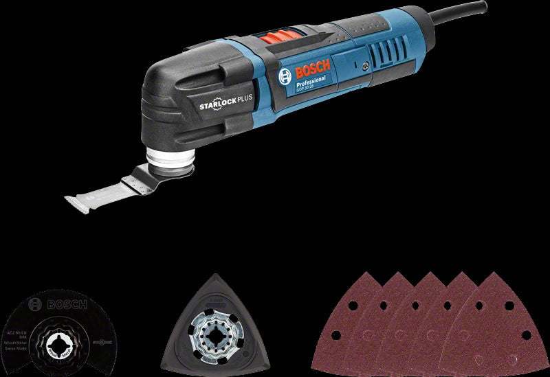 MULTIFUNZIONE STARLOCKPLUS BOSCH GOP 30-28 CON 3 ACCESSORI - 0601237001