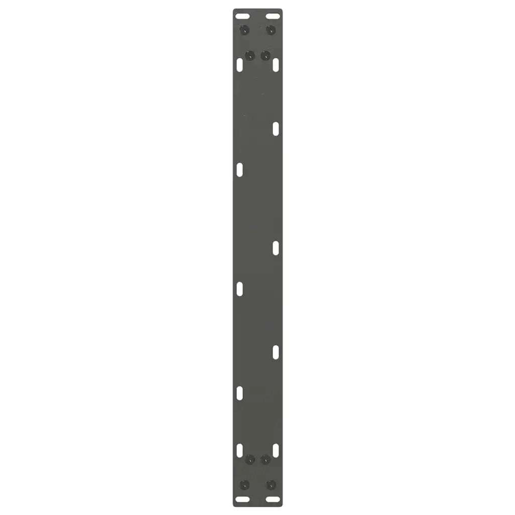 Gambe per Tavolino da Caffè a Forma di U 2 pz Antracite 60x(30-31) cm Acciaio 4013142