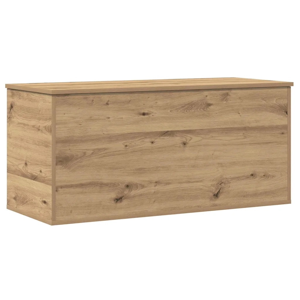 Scatola di Stoccaggio rovere artigianale 100 x 42 x 46 cm CFW1348719