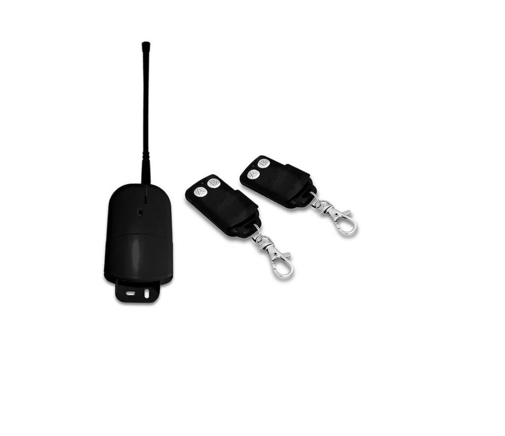 Kit Ricevitore Universale 433MHz da Esterno con 2 Telecomandi 2 Canali 12/24V AC/DC JJ-JS-084-1