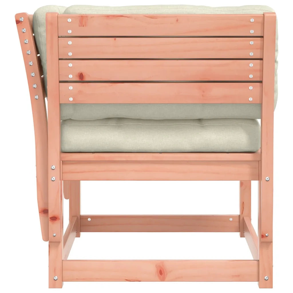Divano Giardino Braccioli con Cuscini-Sofa da Giardino-Divanetto da esterno Legno Massello di Douglas