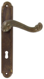 MANIGLIA OTTONE BRONZATO BAROCCO Q. 8/90- 4,0 pz